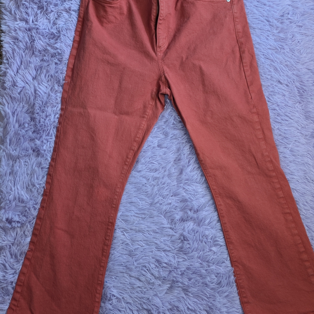 LOFT Vibrant Red Trousers